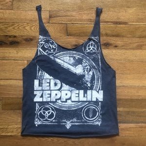 Low back Led Zeppelin tank